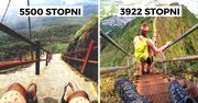 14 najbardziej ekstremalnych schodów na świecie, których pokonanie to spore wyzwanie