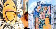 Mural, który „zjada” smog powstał w Warszawie. Oczyszcza powietrze jak 720 drzew!