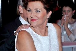 Opalona Jolanta Kwaśniewska cała w bieli!