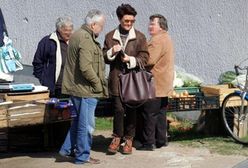 Jolanta Kwaśniewska spędza urlop na wsi