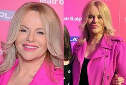 Coraz młodsza Kurowska na różowo!