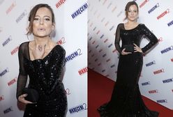 Mucha w wieczorowej kreacji na filmowej premierze!