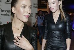 Chodakowska w skórzanej mini. Sexy?