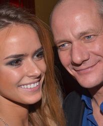 Piotr Zelt i młodziutka modelka - miłość kwitnie!