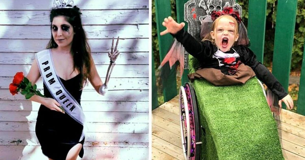 20 Disadvantaged People Who Magically Change Their Image for Halloween