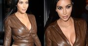 Kim Kardashian wygląda niczym karmelowy cukierek!