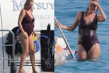 Uma Thurman w ciąży na wakacjach!