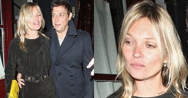 Kate Moss nie mogła ustać na nogach!