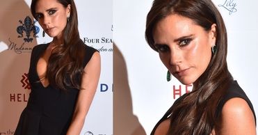 Zachwycająca Victoria Beckham w czerni!