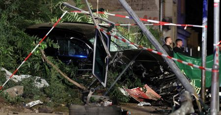 Berlin. Porsche staranowało pieszych. Są ofiary śmiertelne