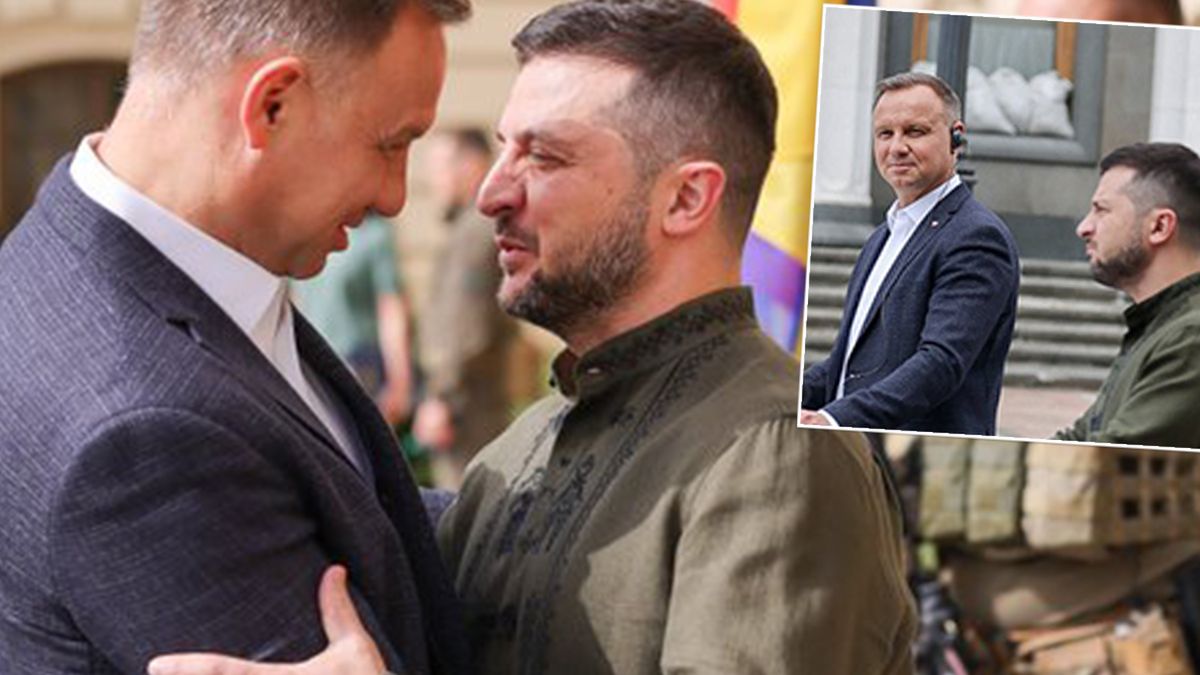 Andrzej Duda w Ukrainie