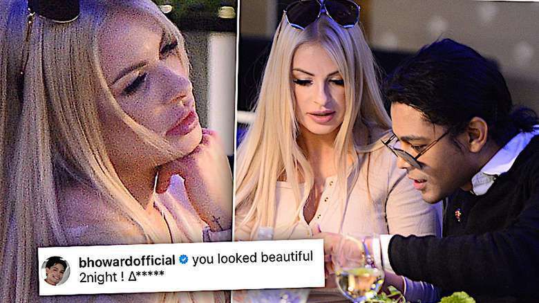 Paula Tumala i Brandon Howard na kolacji, romans