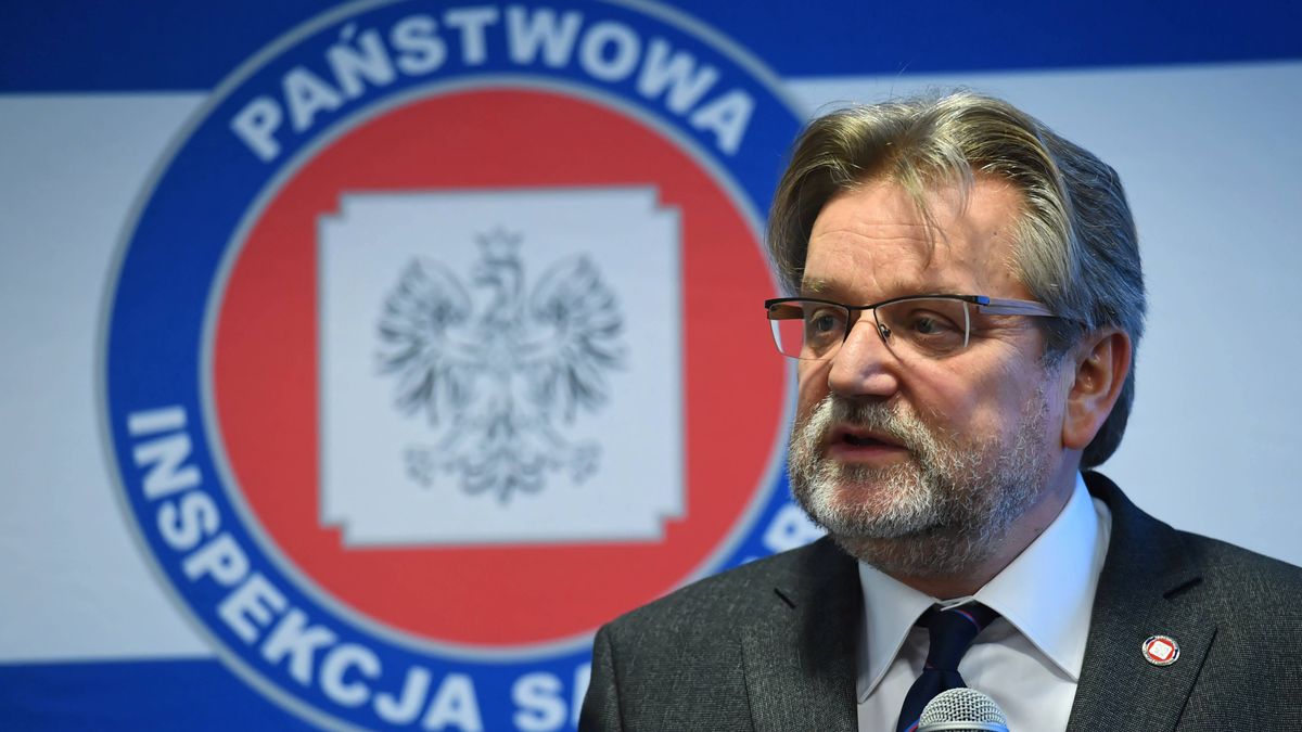 Główny Inspektor Sanitarny Jarosław Pinkas. 
