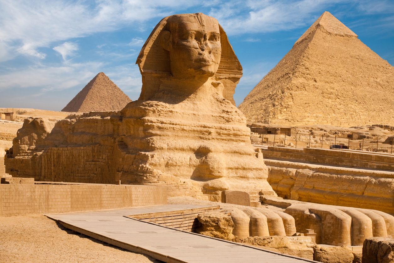 Podczas prac drogowych odkryto drugiego sfinksa ze starożytnego Egiptu