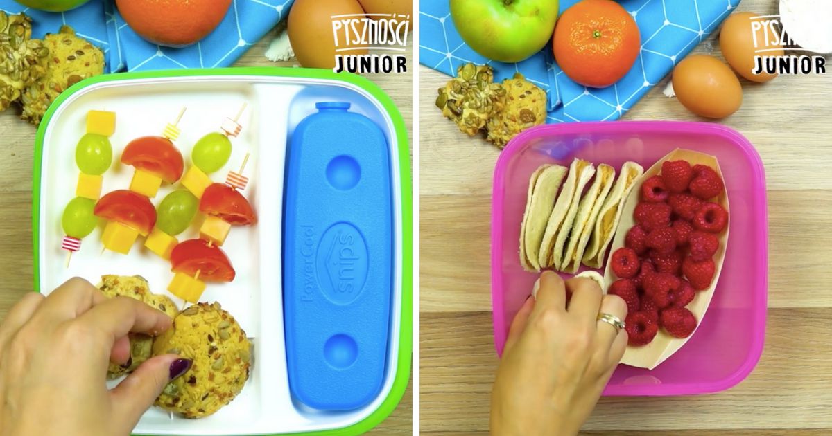 Lunch boxy do szkoły dla malucha
