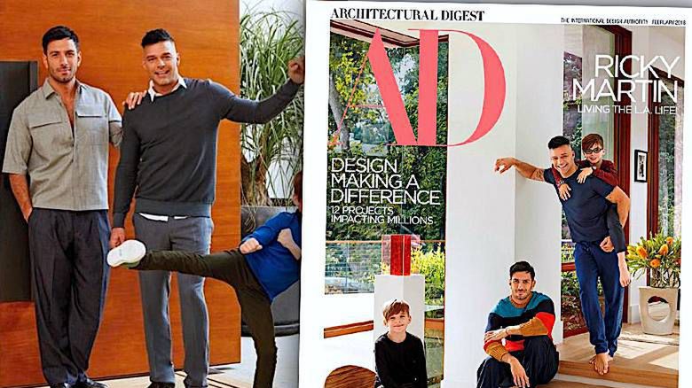 Ricky Martin jak mieszka?