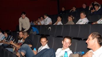 Publiczność podczas próby bicia rekordu