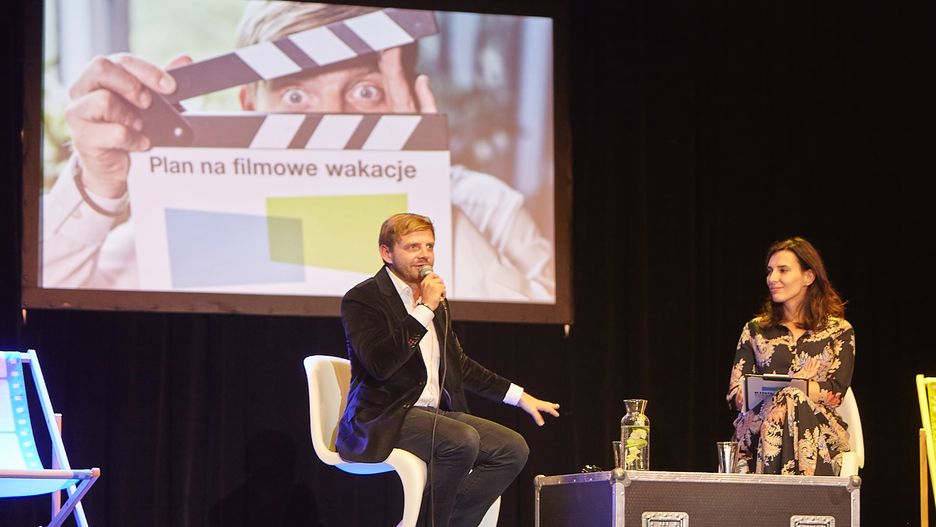Rafał Zawierucha był gościem podczas festiwalu w Giżycku