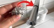 Zawsze trzymam kulkę aluminiową obok zlewu. Używam jej na awaryjne sytuacje