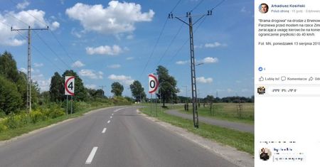 Burmistrz wziął sprawy w swoje ręce. Efektem są niespotykane znaki