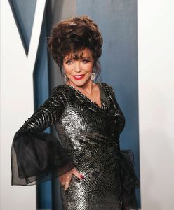 Oscary 2020: 86-letnia Joan Collins zachwyciła na imprezie po gali. Mimo wieku jest w formie