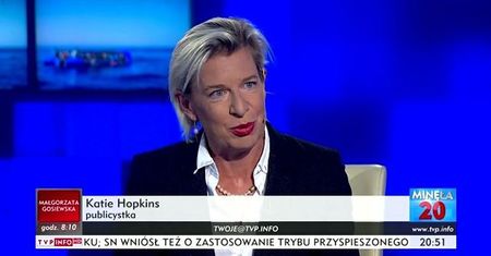 Katie Hopkins "wkręcona" w zmyśloną nagrodę. Upokorzenie prawicowej skandalistki