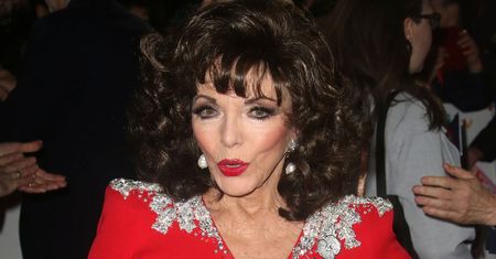 Joan Collins uratowana przed pożarem. O włos, a doszłoby do tragedii