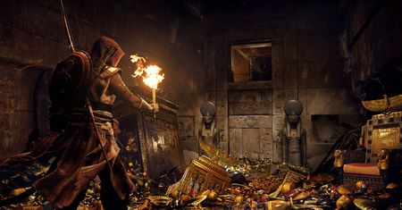 Naprawdę niezły sekret piramidy Cheopsa w "Assassin's Creed: Origins"