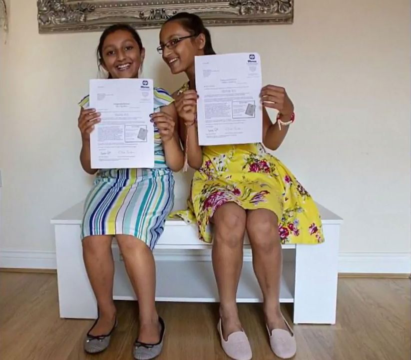 11-letnie bliźniaczki mądrzejsze od Einsteina