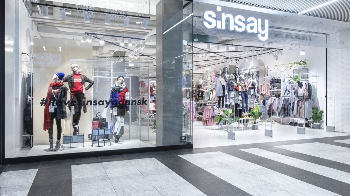 Pierwsze salony Sinsay powstały w Łodzi, Poznaniu, Wrocławiu i Rzeszowie