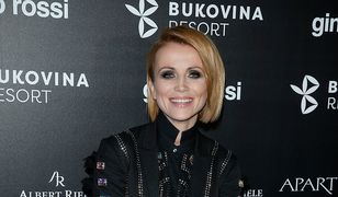 "Barwy szczęścia": Katarzyna Zielińska w drapieżnej stylizacji