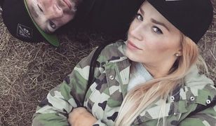 Martyna Gliwińska bawi się na Open'erze z Jarkiem Bieniukiem. Urocze zdjęcie!