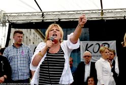 Dorota Stalińska dała kolejny popis nienawiści. Antyrządowe manifestacje to jej żywioł