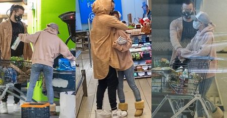 Zamaskowani "Blania" i "Baruś" obściskują się między alejkami z mrożonkami (ZDJĘCIA)