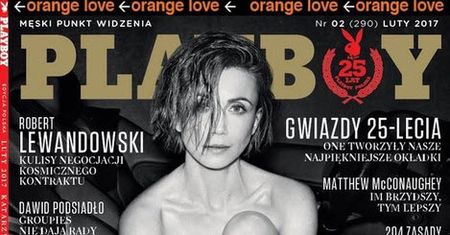 Katarzyna Zielińska na okładce "Playboya"