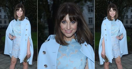 LOOK OF THE DAY: Julia Kamińska w błękitach