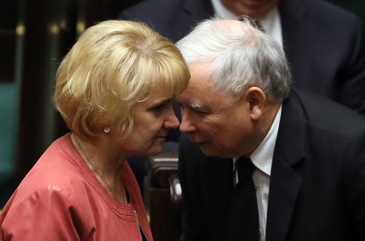 Wzruszające słowa Jarosława Kaczyńskiego o zmarłej koleżance z partii