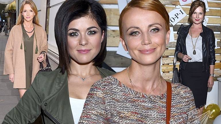 Gwiazdy w butiku Fifty Fifty Kasia Cichopek i Kasia Zielińska