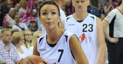 Monika Pietrasińska na meczu
