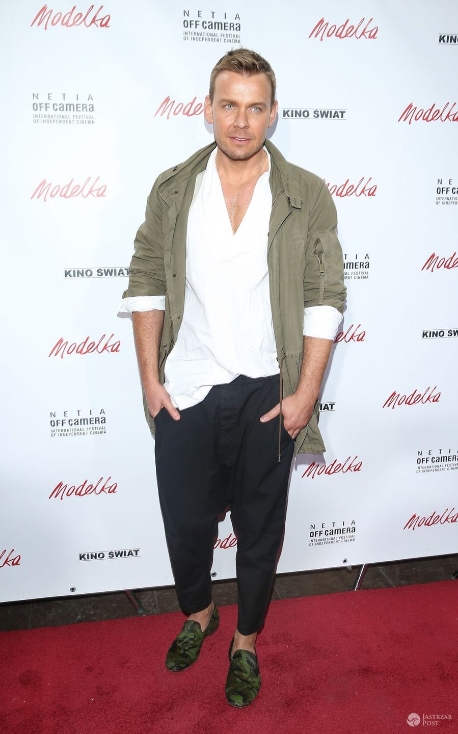 Dawid Woliński - premiera filmu "Modelka"