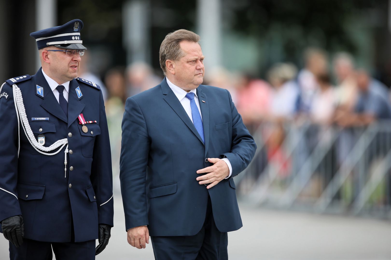 Wiceminister Jarosław Zieliński stracił nadzór nad policją