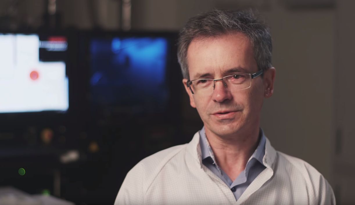 Dr Włodzimierz Strupiński, były już szef Instytutu Technologii Materiałów Elektronicznych.