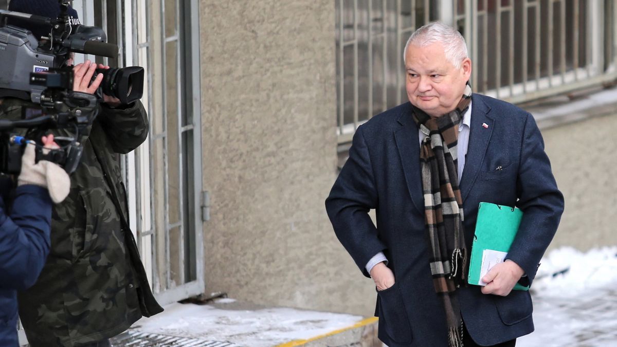 Nie wiadomo, czy przesłuchanie Adama Glapińskiego będzie kontynuowane.