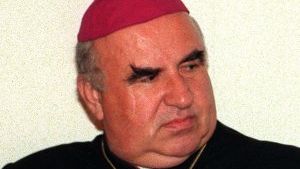 Biskup elbląski Andrzej Śliwiński (na zdjęciu archiwalnym)