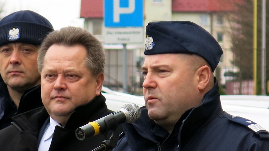 Wiceminister Jarosław Zieliński i jego zaufany komendant Daniel Kołnierowicz