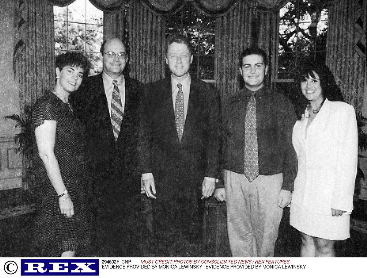 Monica Lewinsky i Bill Clinton poznali się w 1995 roku
