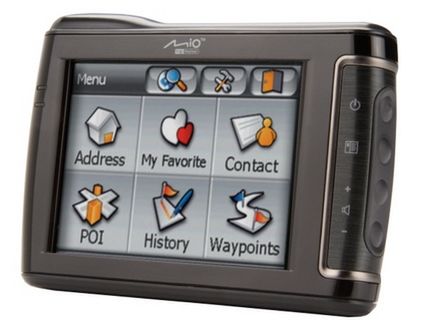 MIO C710 - przewodnik GPS dla podróżników