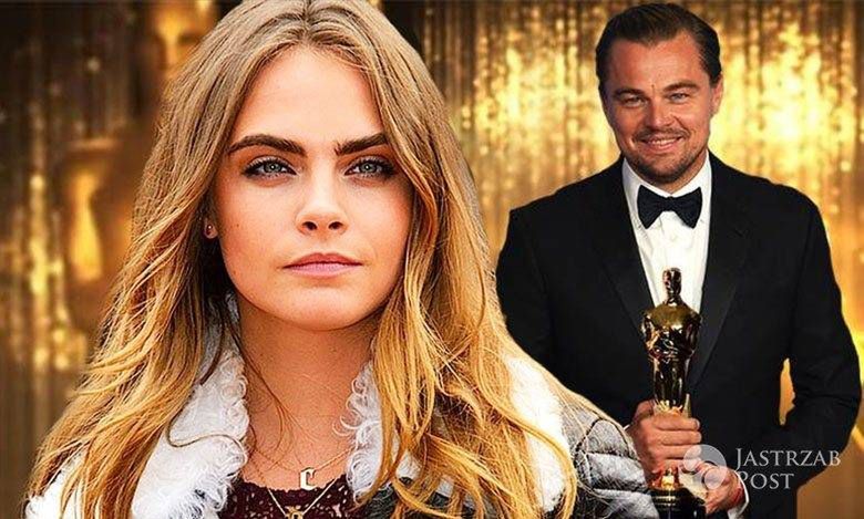 Cara Delevingne śmieje się z Leonardo DiCaprio