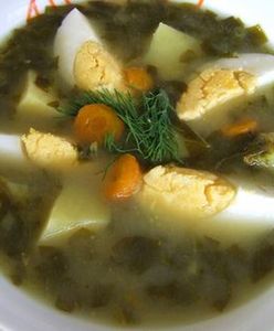 Szczaw, czyli o zupie prosto z łąki
