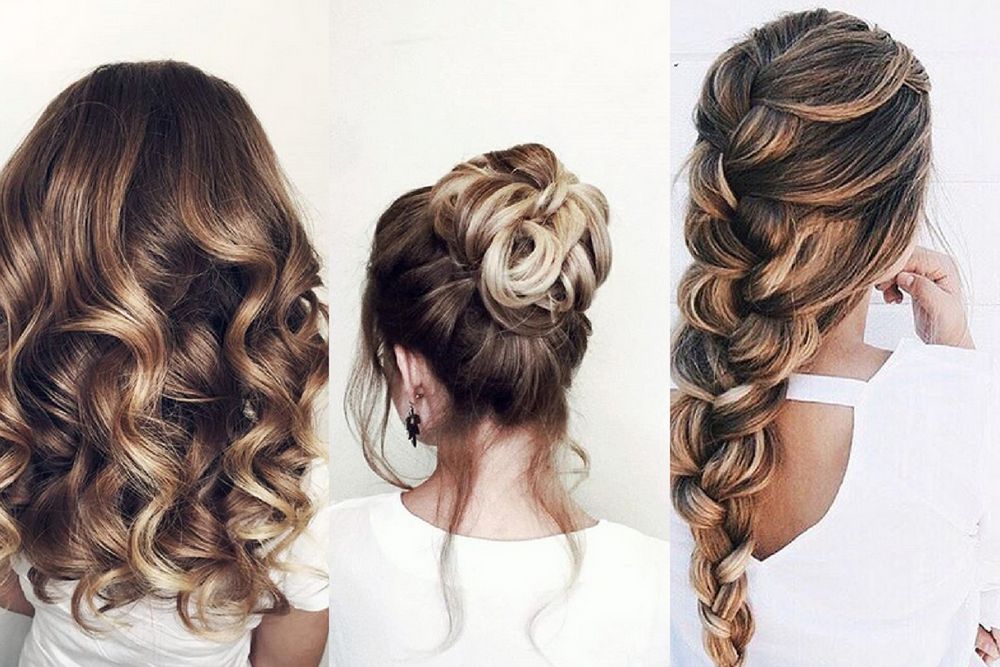 Kręcone włosy, upięcie, warkocz - fryzury na specjalne okazje, fot. luxyhair, annshustova 